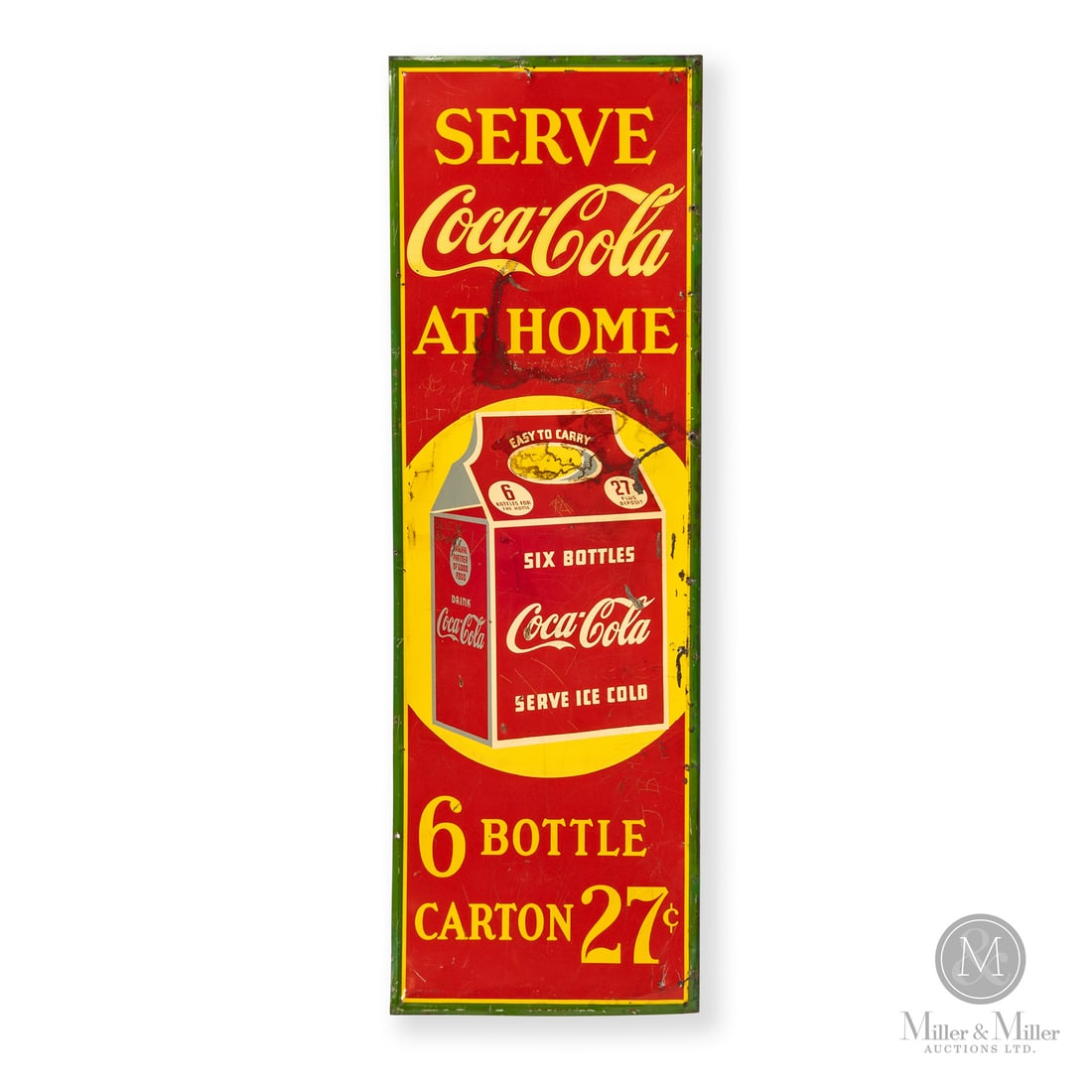 Coca-Cola Serve At Home Sign (1 of 7)