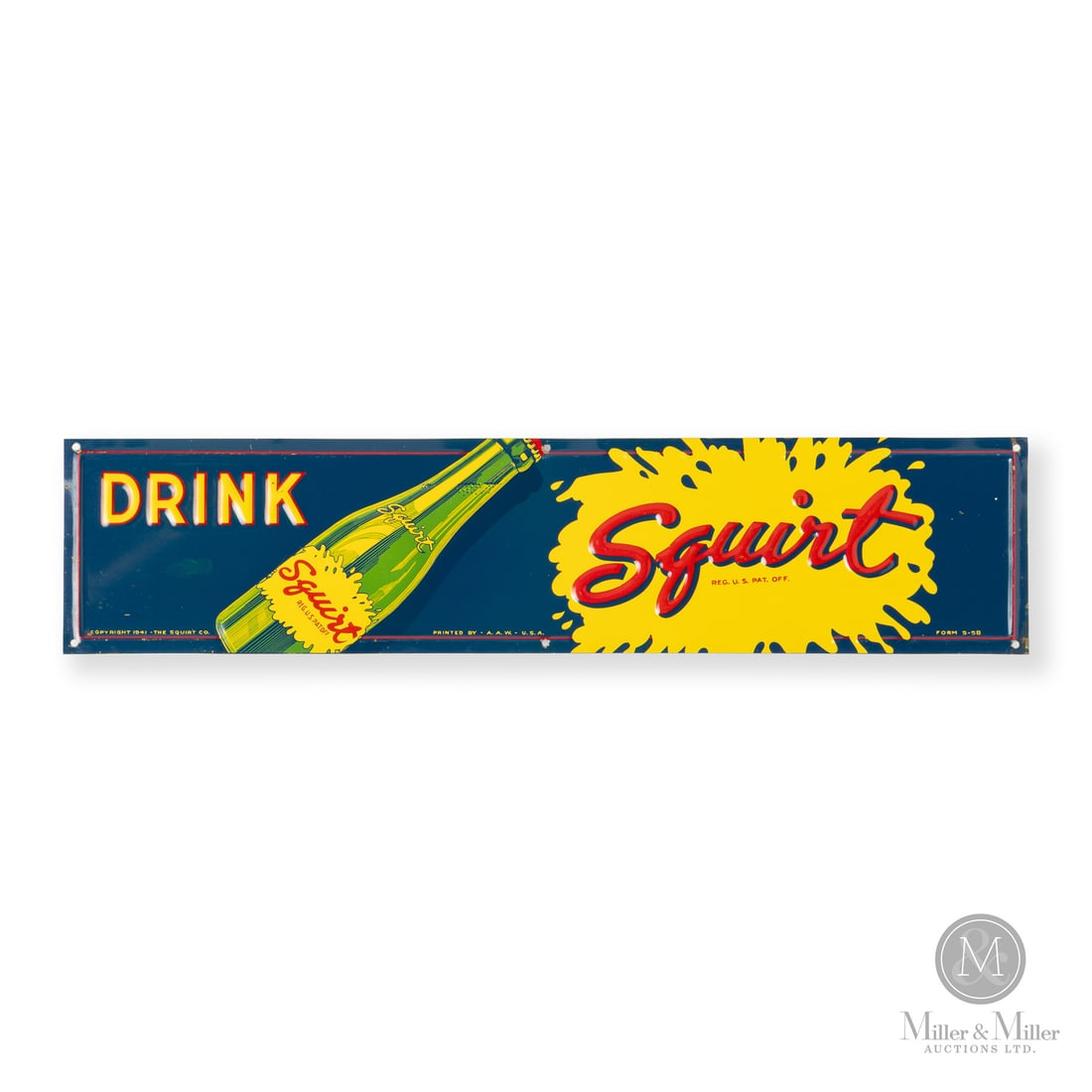 Drink Squirt Tin Tacker Sign (1 of 10)