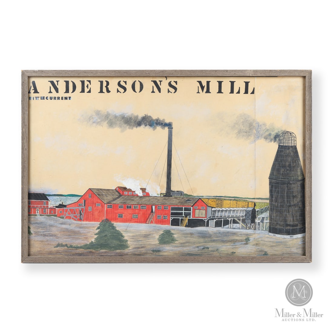 Angus Trudeau "Anderson's Mill, Little Current" (1 of 5)