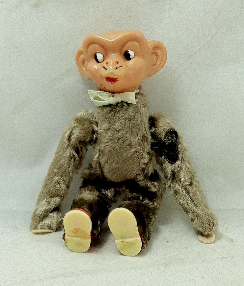 Vintage WindUp Celluloid Flipper Monkey (1 of 5)