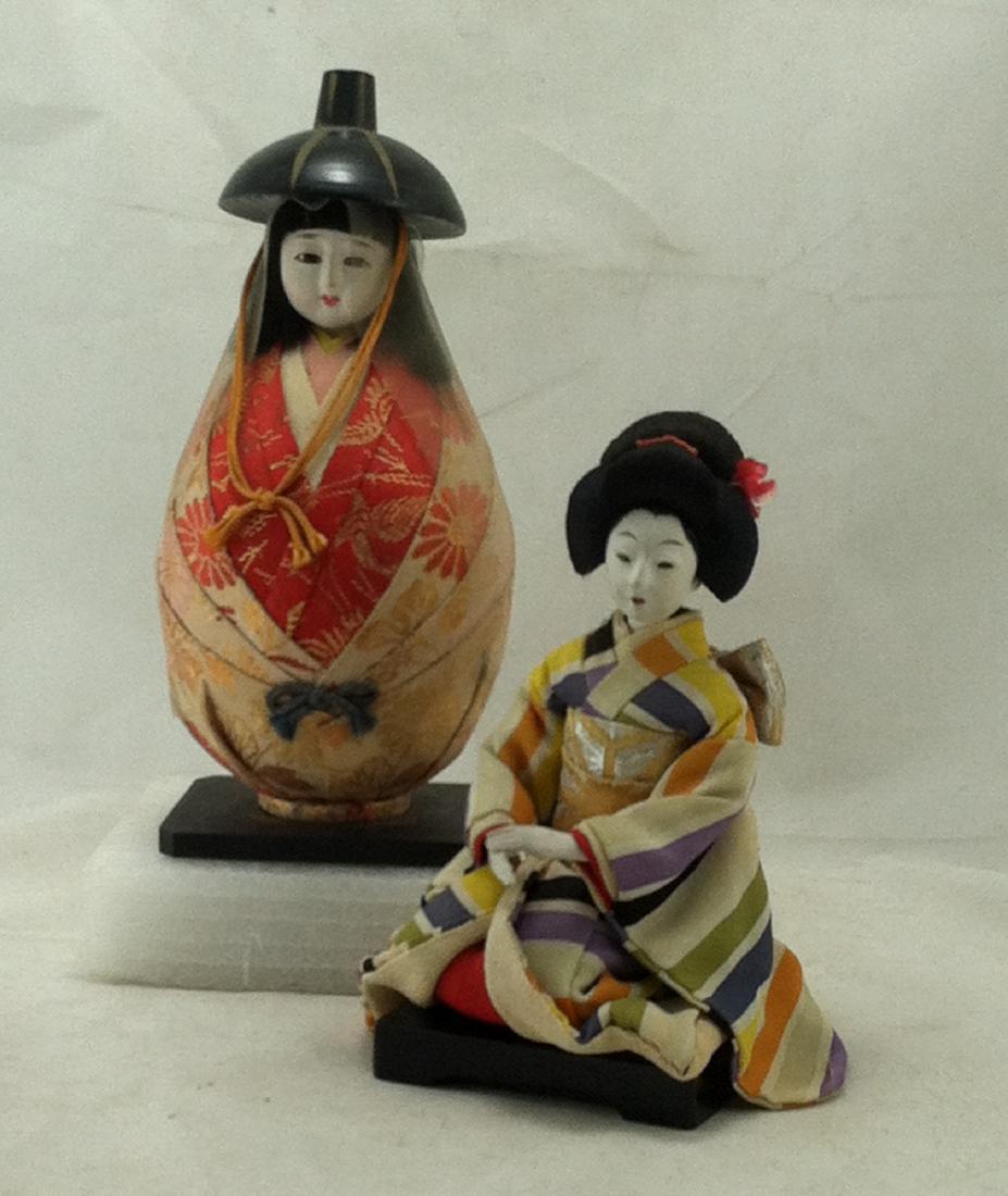 2 Japanese Costume Character Dolls (1 of 10)