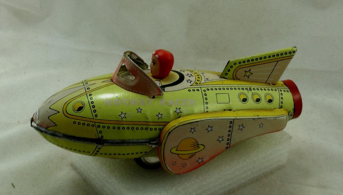 Vtg. Rocket Racer Fristion Toy (1 of 10)