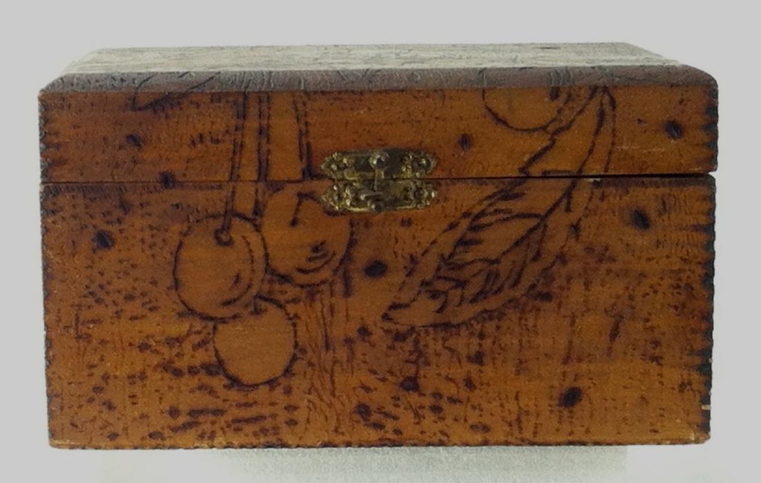 Pyrographic Art Box Smaller than above (1 of 8)