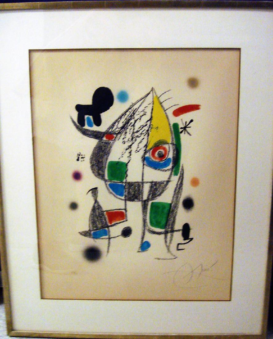 MIRO "Maravillas XX",1975 Pencil Signed & numbered (1 of 3)