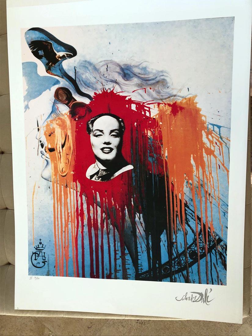 Dali "Marilyn" Rare Estate lithograph (1 of 1)
