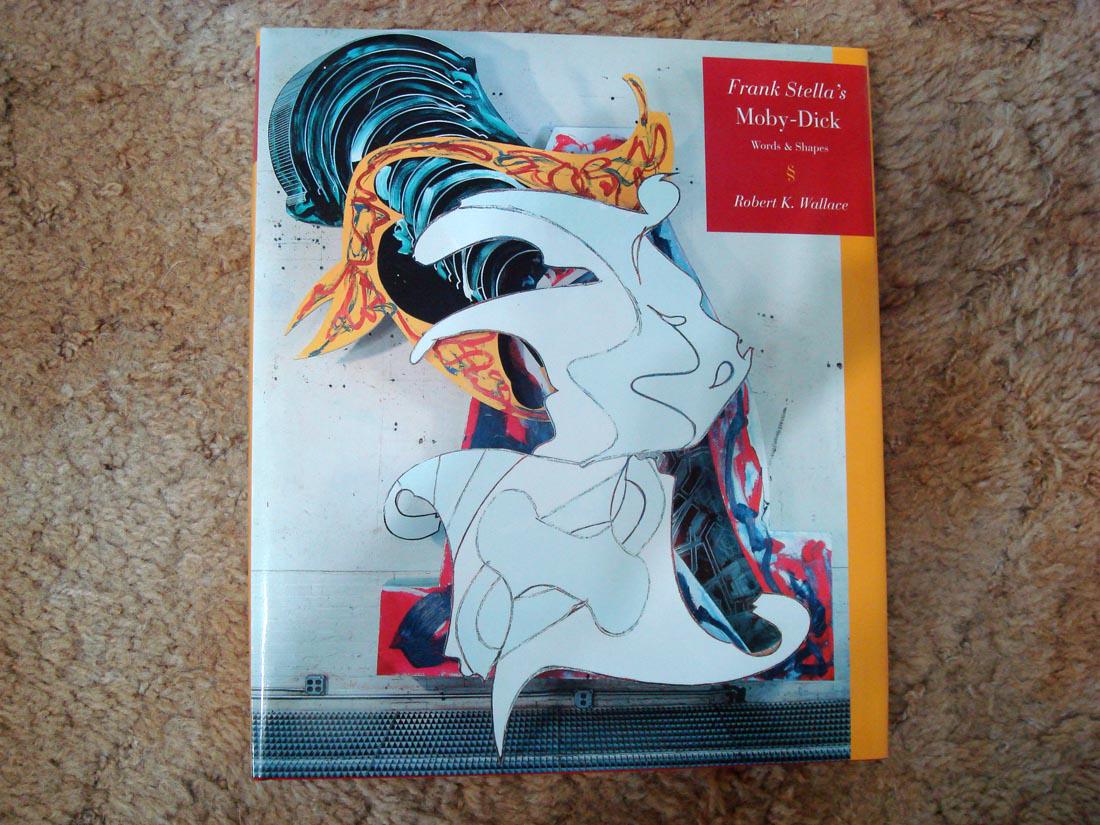 Frank Stella's "Moby Dick" Hard Cover Book Signed: Signed by Frank Stella