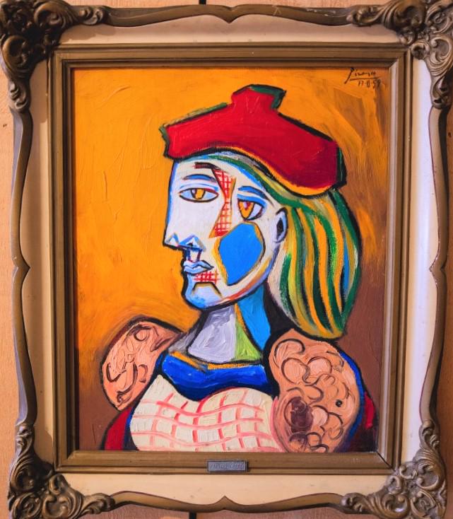 Pablo Picasso (Attrib), oil/canvas-Auth.Marina Picasso (1 of 4)