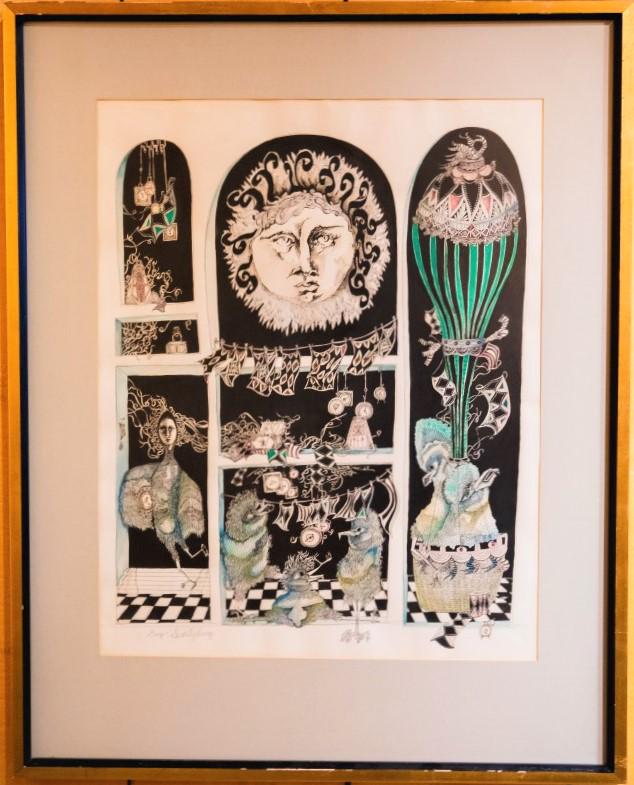 Gary Swartzburg, Pen & Ink Drawing (1 of 2)