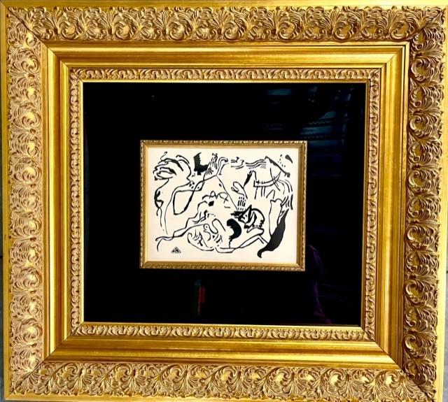 Wassily Kandinsky Original woodcut engraving 1912 (1 of 3)