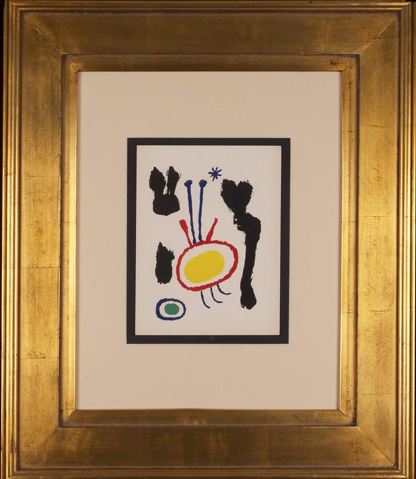 Joan Miro ''la Japonaise'' (japanese Woman) 1971