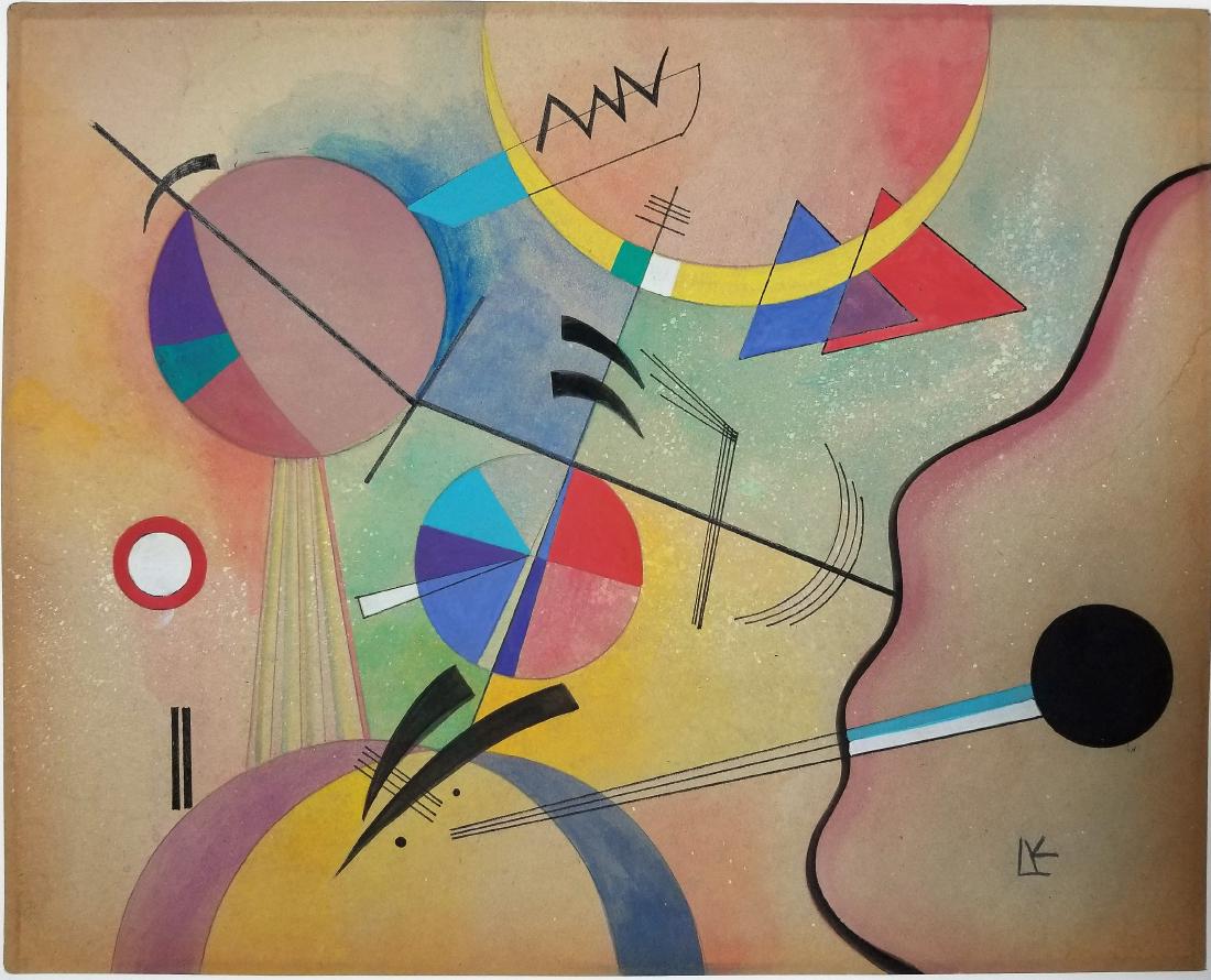 (Att.)Wassily KANDINSKY gouache on paper (1 of 1)