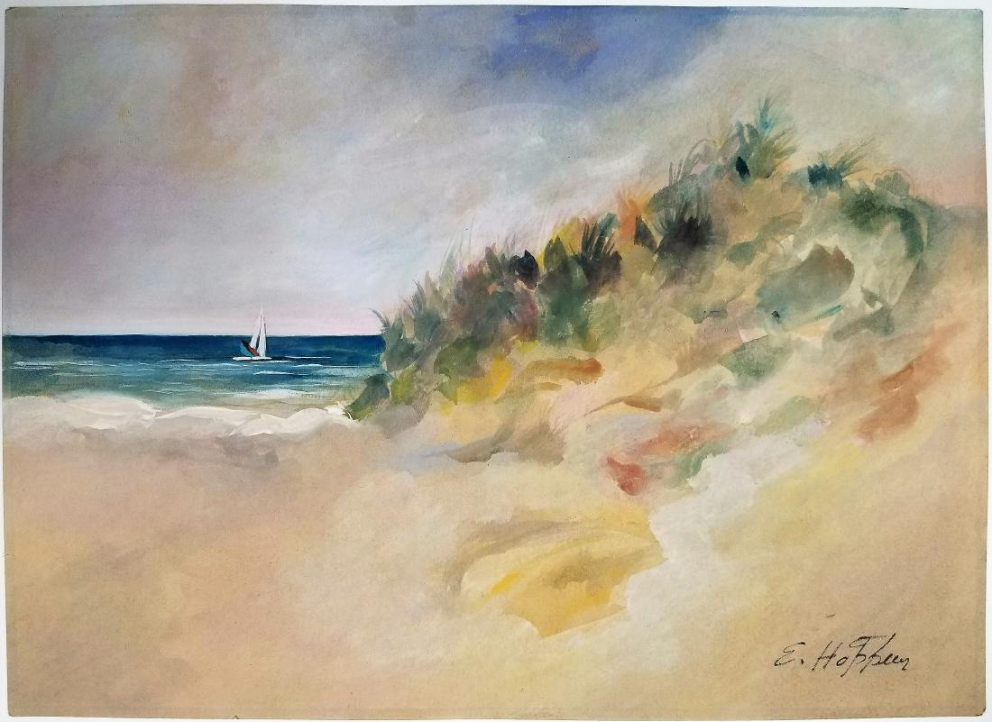 Edward Hopper watercolor on paper(Att.): (Att.)Edward Hopper watercolor on paper, 11 1/4 x 15 1/2 in. Framed.