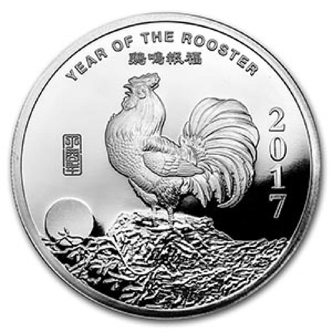 2 oz Silver Round - (2017 Year of the Rooster): 2 oz Silver Round - (2017 Year of the Rooster) **|**|** 2 oz Silver Round - (2017 Year of the Rooster) #IRS74559