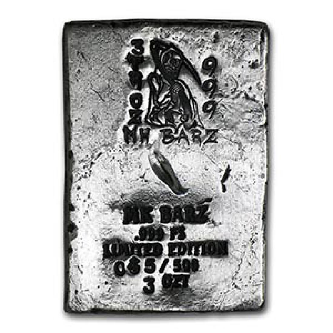 3 oz Silver Bar - Grim Reaper (Limited Edition, 2nd Des: 3 oz Silver Bar - Grim Reaper (Limited Edition, 2nd Design) **|**|** 3 oz Silver Bar - Grim Reaper (Limited Edition, 2nd Design) #IRS74794