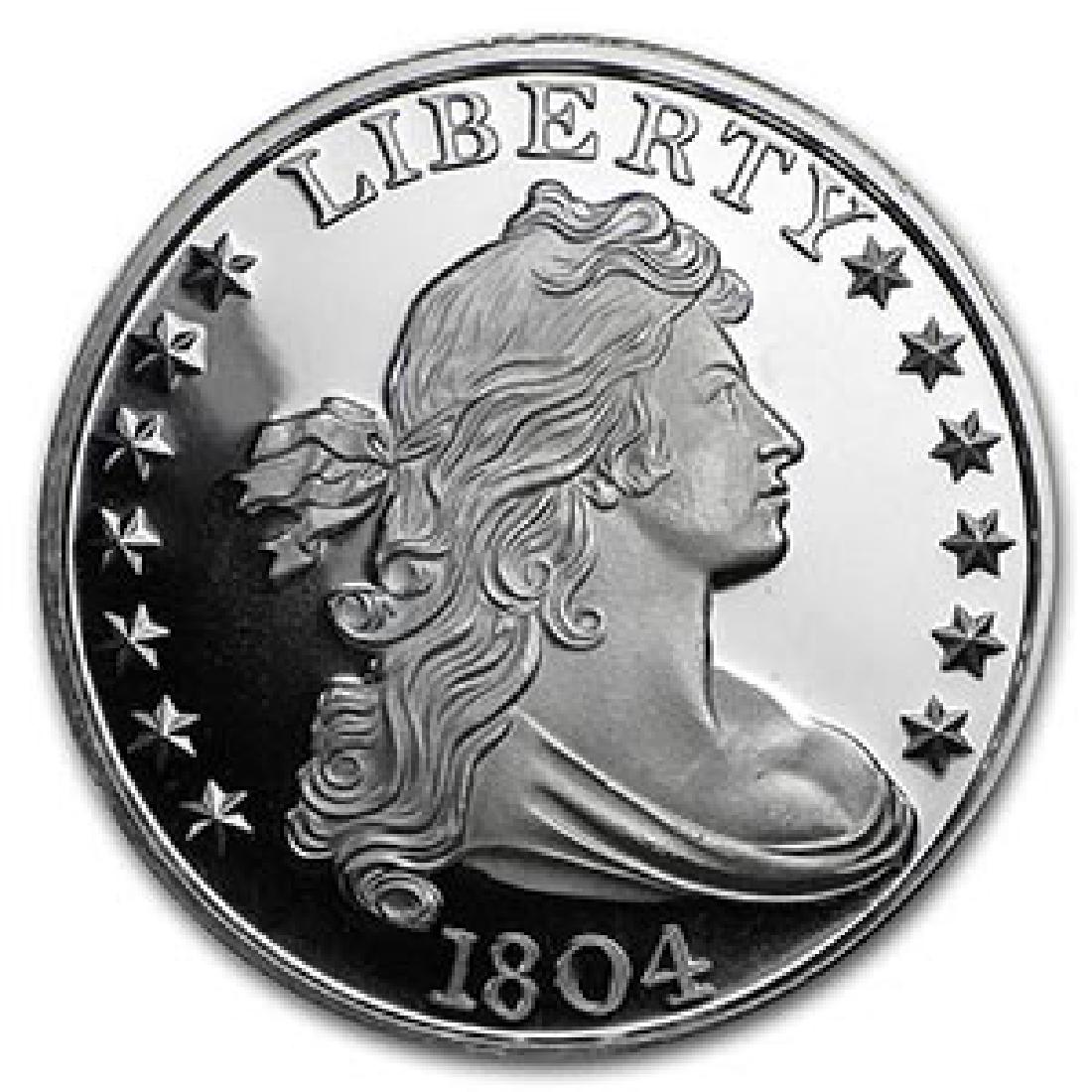 1 oz Silver Round - 1804 Silver Dollar: 1 oz Silver Round - 1804 Silver Dollar **|**|** 1 oz Silver Round - 1804 Silver Dollar #IRS74466