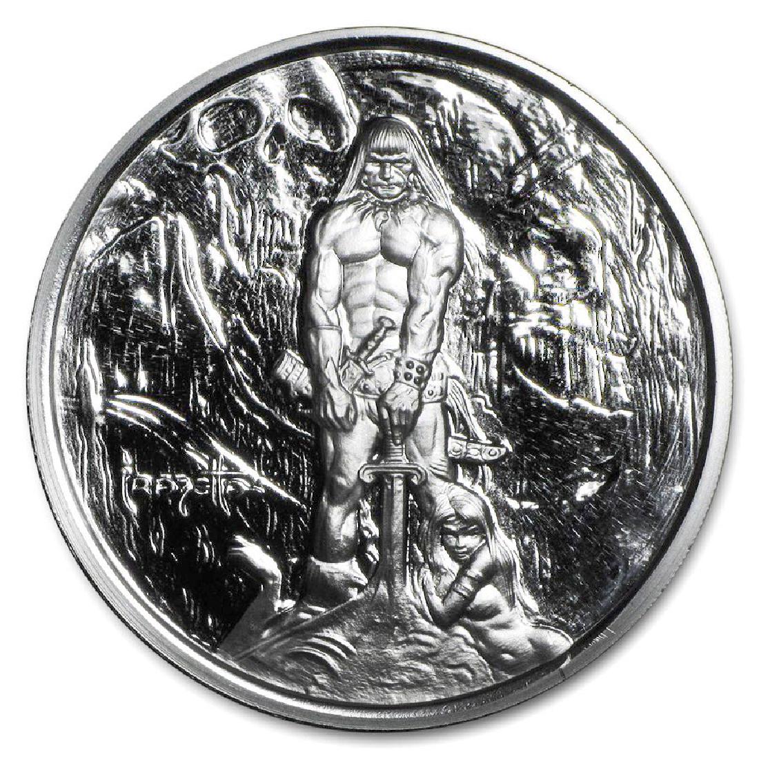 1 oz Silver Proof Round - Frank Frazetta (The Barbarian: 1 oz Silver Proof Round - Frank Frazetta (The Barbarian) **|**|** 1 oz Silver Proof Round - Frank Frazetta (The Barbarian) #IRS22650