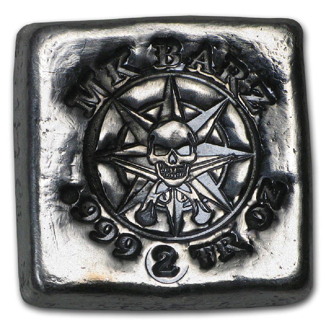 2 oz Silver Square - MK Barz & Bullion (Pirate Compass): 2 oz Silver Square - MK Barz & Bullion (Pirate Compass) **|**|** 2 oz Silver Square - MK Barz & Bullion (Pirate Compass) #IRS22639