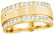 14k Yellow Gold Mens Natural Round Diamond Grecco Chris