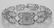 Victorian Style Mother of Pearl Filigree Link Bracelet