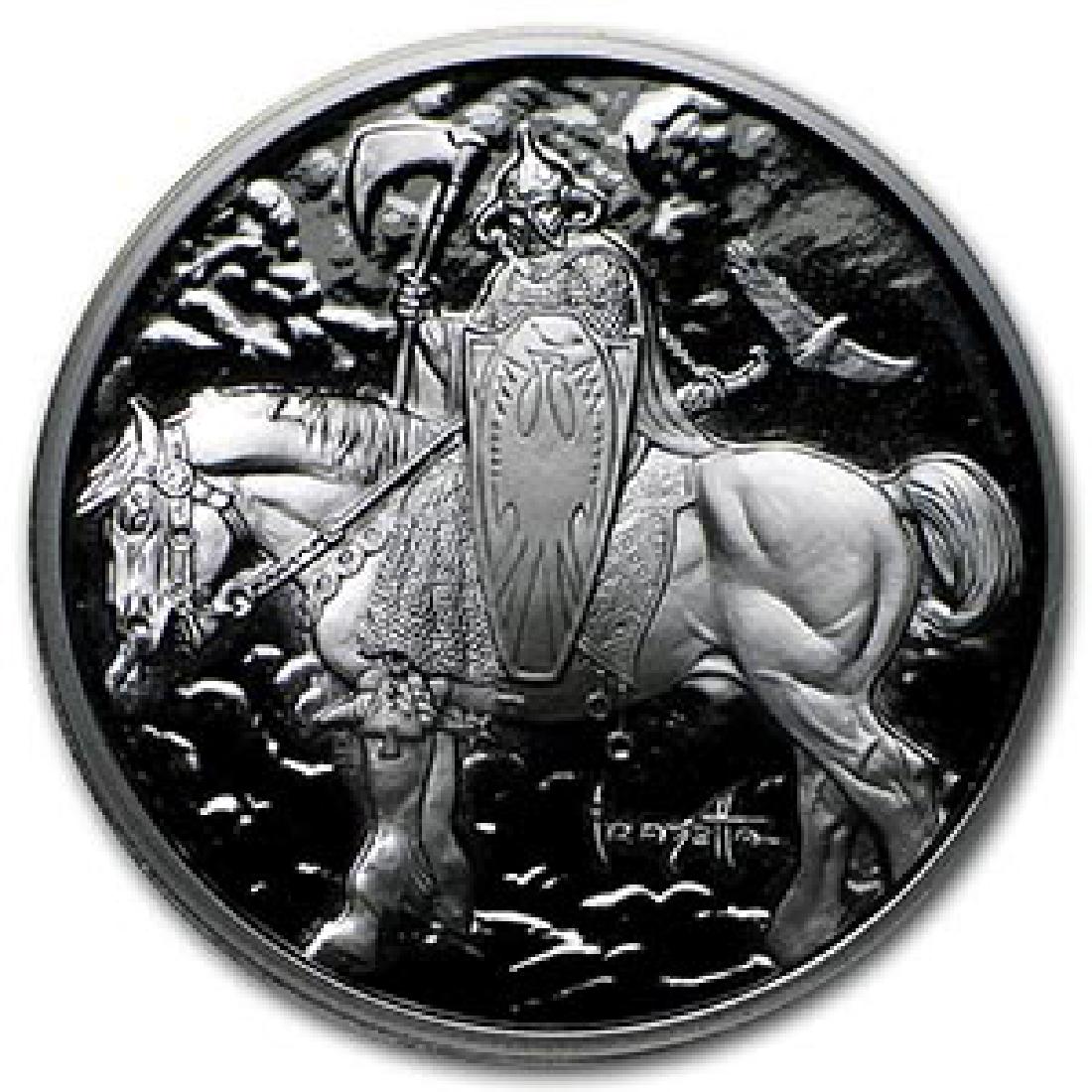 1 oz Silver Proof Round - Frank Frazetta (Death Dealer): 1 oz Silver Proof Round - Frank Frazetta (Death Dealer) **|**|** 1 oz Silver Proof Round - Frank Frazetta (Death Dealer) #IRS74499