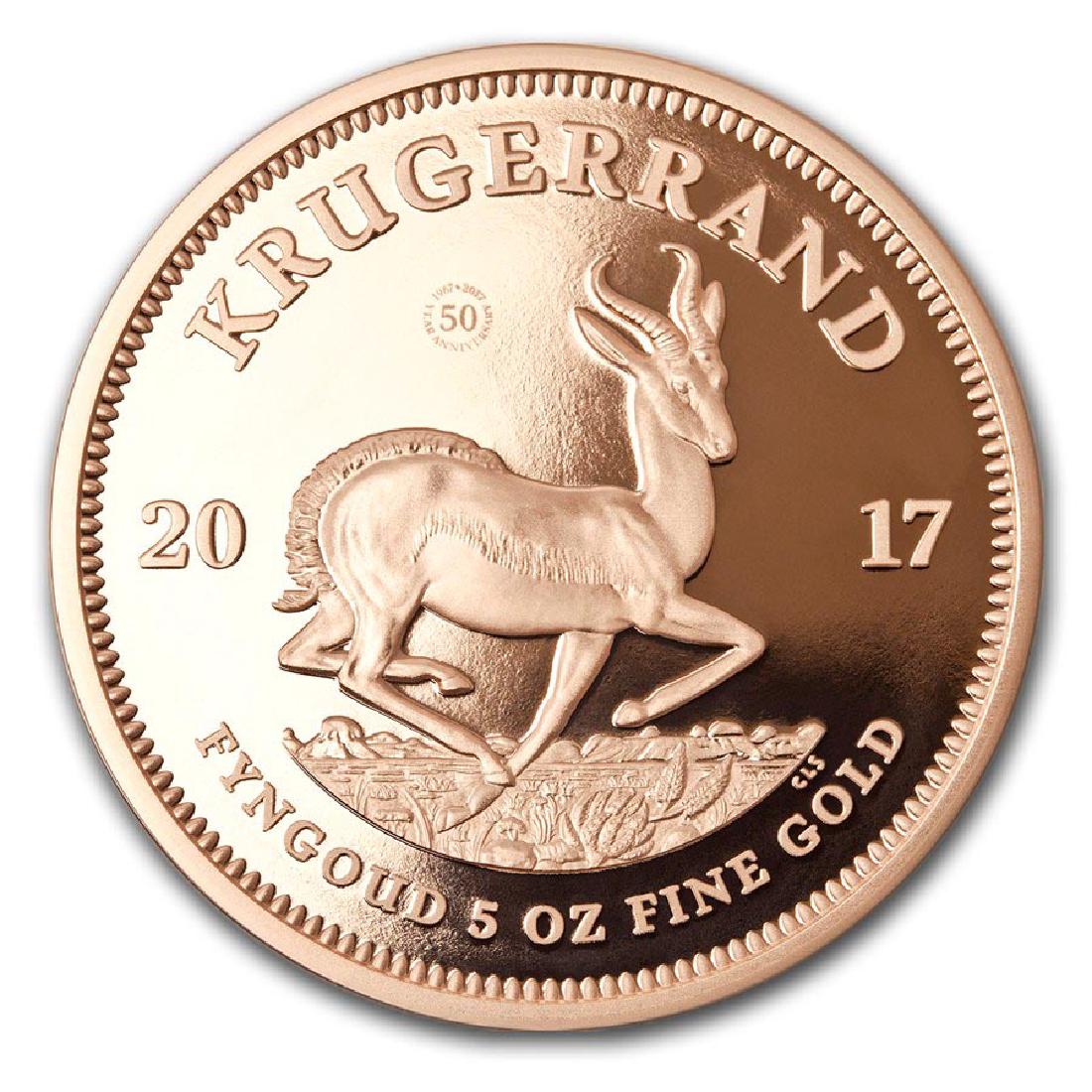 2017 South Africa 5 oz Gold Krugerrand Proof: 2017 South Africa 5 oz Gold Krugerrand Proof **|**|** 2017 South Africa 5 oz Gold Krugerrand Proof #IRS19409