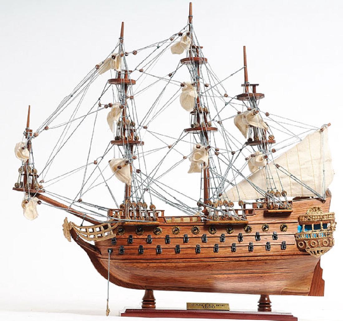 HAND MADE WOODEN San Felipe Small W/COA: HAND MADE WOODEN San Felipe Small W/COA **|**|** Dimensions: L40cm, 19 inches Description: Our San Felipe model has a dimension of 19inches x 7 x 18. It is a smaller scale version of a much larger ver