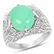 4.22 Carat Genuine Crysopharse And White Topaz .925 Ste