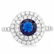 1 1/3 CARAT CREATED BLUE SAPPHIRE & 1/2 CARAT (52 PCS)