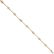 Diamonds by The Yard Bezel-Set Bracelet 14K Rose Gold (