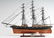 HAND MADE WOODEN Cutty Sark (no sail) W/COA