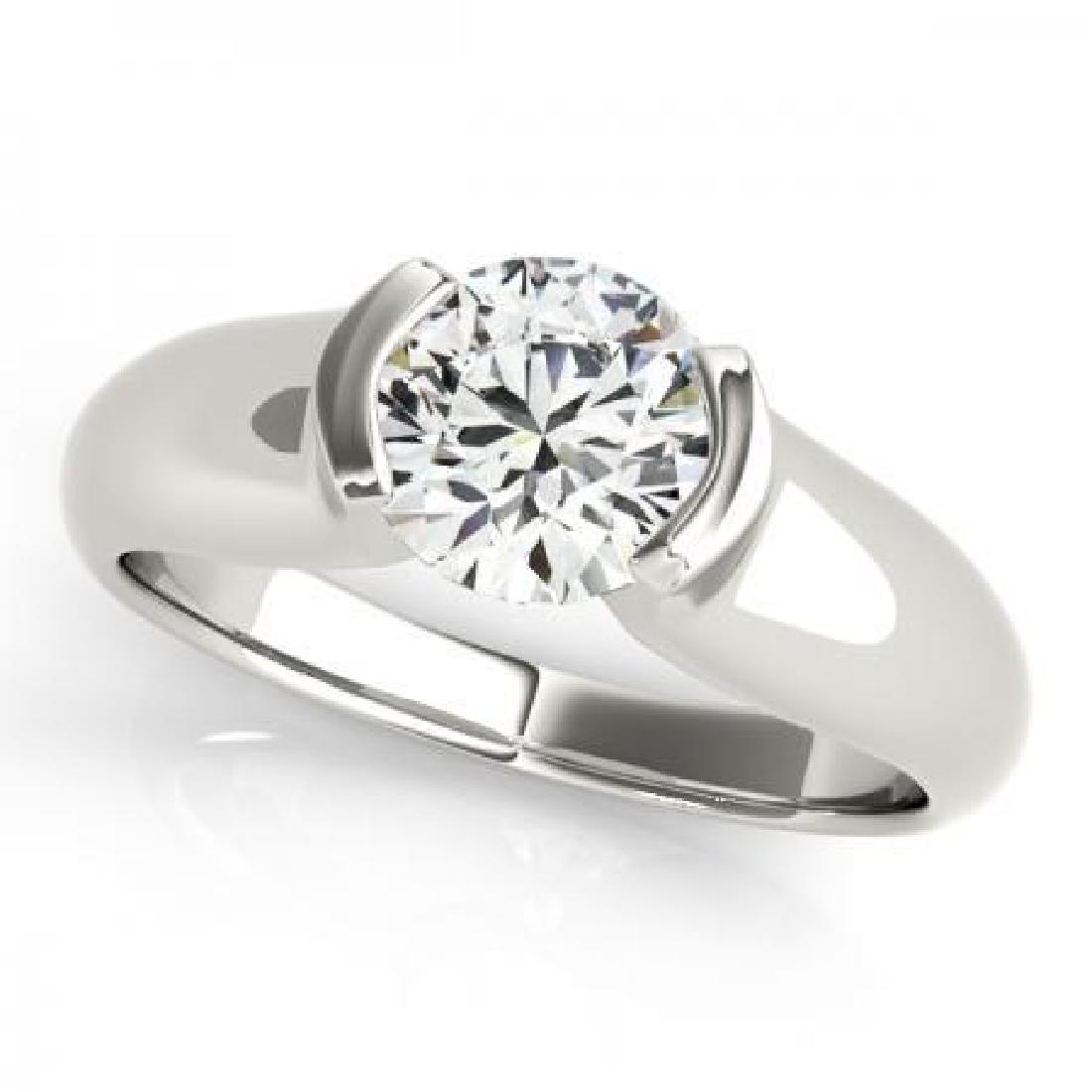 CERTIFIED18KT WHITE GOLD 1.00 CT SOLITAIRE ENGAGEMENT R: CERTIFIED18KT WHITE GOLD 1.00 CT SOLITAIRE ENGAGEMENT RING **|**|** CERTIFIED18KT WHITE GOLD 1.00 CT SOLITAIRE ENGAGEMENT RING SI3-I1 COLOR H-I #IRS86789