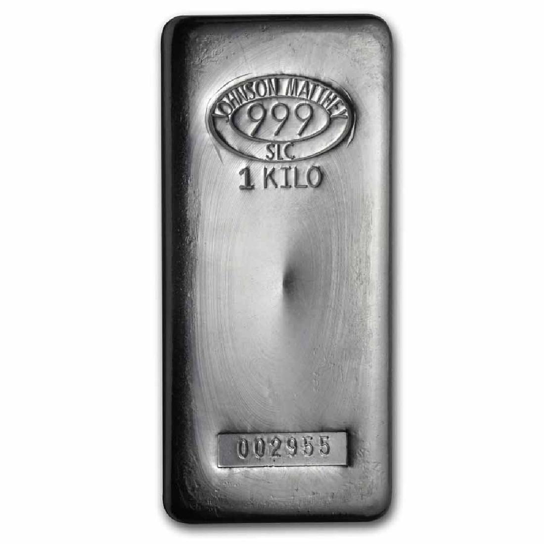 Johnson Matthey 1 Kilo Silver Bar (32.15 oz): Johnson Matthey 1 Kilo Silver Bar (32.15 oz) **|**|** Johnson Matthey 1 Kilo Silver Bar (32.15 oz) #IRS78983