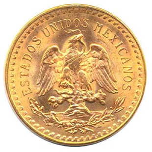 Mexico 50 Pesos Gold Coin: Mexico 50 Pesos Gold Coin **|**|** Mexico 50 Pesos Gold Coin #IRS58469