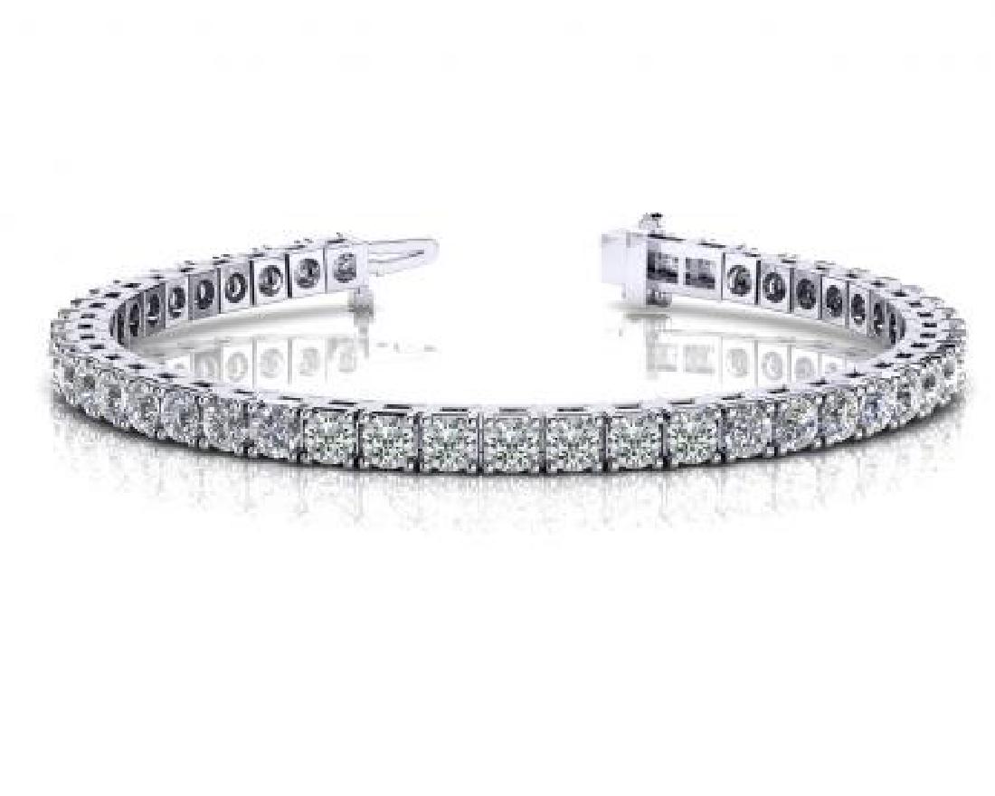 14K WHITE GOLD 2 CTW G-H I1/I2 CLASSIC FOUR PRONG DIAMO: 14K WHITE GOLD 2 CTW G-H I1/I2 CLASSIC FOUR PRONG DIAMOND TENNIS BRACELET **|**|** 14K WHITE GOLD 2 CTW G-H I1/I2 CLASSIC FOUR PRONG DIAMOND TENNIS BRACELET #IRS23410