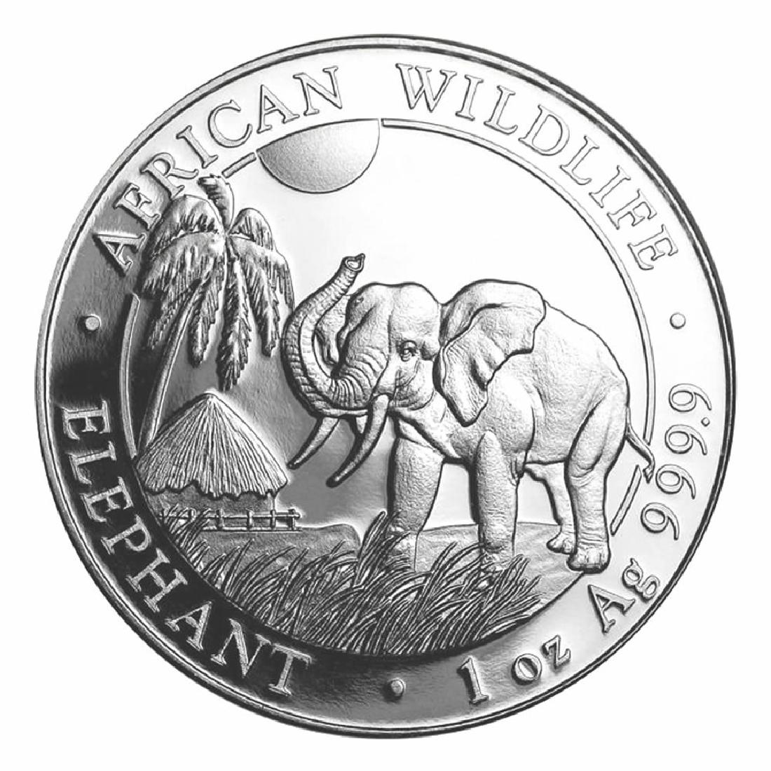 Somalia 1 oz Silver Elephant 2017: Somalia 1 oz Silver Elephant 2017 **|**|** Somalia 1 oz Silver Elephant 2017 #IRS57885