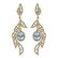 Certified 5.92 Ctw Blue Topaz And Diamond VS/SI1 14K Ye