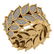 Certified 1.90 Ctw Diamond I1/I2 14K Yellow Gold Ring