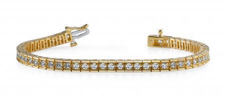 14KT YELLOW GOLD 2 CTW G-H SI2/SI3 BOX LINK DIAMOND TEN: 14KT YELLOW GOLD 2 CTW G-H SI2/SI3 BOX LINK DIAMOND TENNIS BRACELET **|**|** 14KT YELLOW GOLD 2 CTW G-H SI2/SI3 BOX LINK DIAMOND TENNIS BRACELET #IRS20241