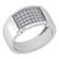 Certified 0.42 Ctw Diamond VS/SI1 Engagement Platinum R