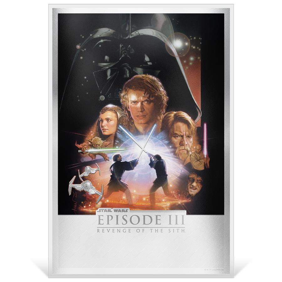 2020 35 gram Silver Foil Star Wars Revenge of the Sith: 2020 35 gram Silver Foil Star Wars Revenge of the Sith **|**|** 2020 35 gram Silver Foil Star Wars Revenge of the Sith #IRS33971