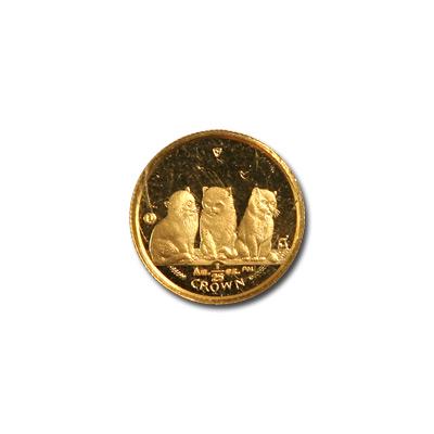 Isle of Man Gold Cat 25th Ounce 2006: Isle of Man Gold Cat 25th Ounce 2006 -- Isle of Man Gold Cat 25th Ounce 2006 #IRS13558