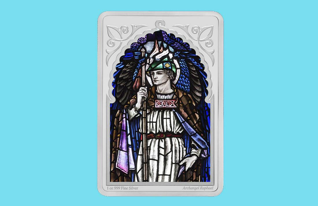 1 oz Silver Coin - Archangels - Raphael (2020): 1 oz Silver Coin - Archangels - Raphael (2020) -- 1 oz Silver Coin - Archangels - Raphael (2020) #IRS15634