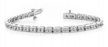 14KT WHITE GOLD 4 CTW G-H SI2/SI3 TIMELESS ROADWAY DIAM: 14KT WHITE GOLD 4 CTW G-H SI2/SI3 TIMELESS ROADWAY DIAMOND TENNIS BRACELET -- 14KT WHITE GOLD 4 CTW G-H SI2/SI3 TIMELESS ROADWAY DIAMOND TENNIS BRACELET #IRS20195