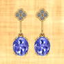 Certified 2.62 Ctw Tanzanite And Diamond SI2/I1 14K Yel