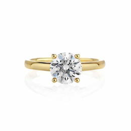 CERTIFIED 1.11 CTW I/I1 ROUND DIAMOND SOLITAIRE RING IN