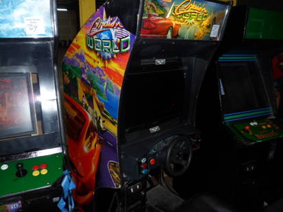 CRUIS'N WORLD SIT-DOWN ARCADE VIDEO GAME: Manufacturer: Midway Games, Inc. Dedicated Factory Unit Monitor: LCD Updated