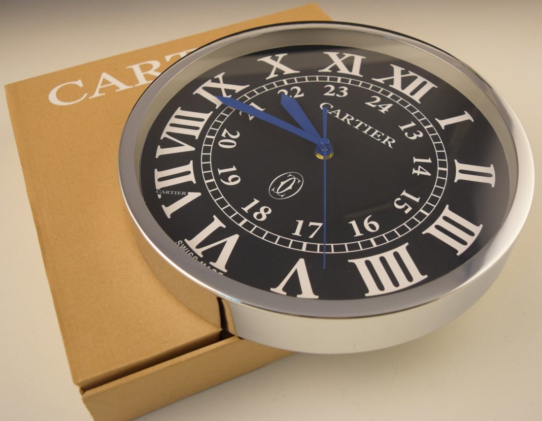 Cartier Dealer Clock (1 of 2)