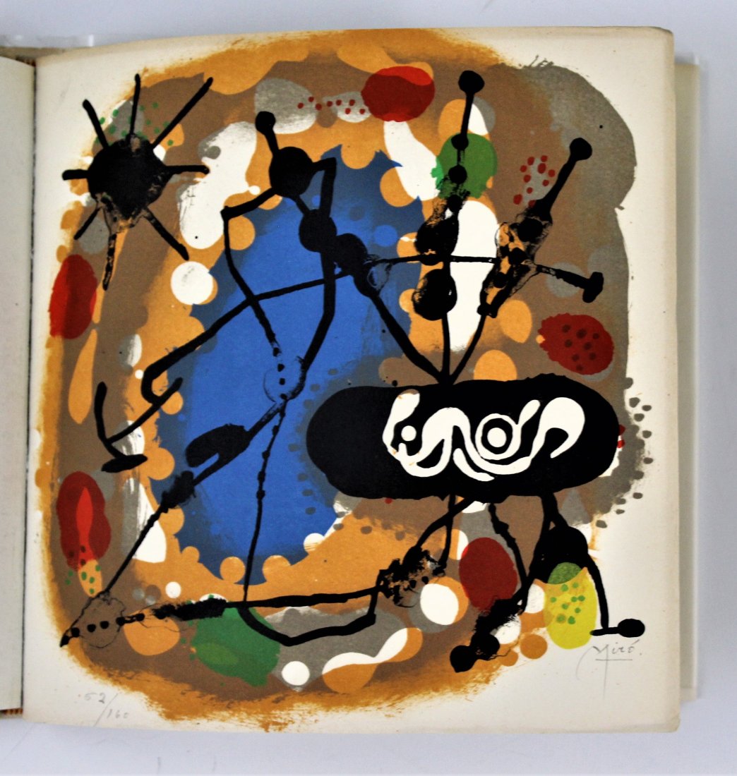 Joan Miro Hand Signed, Numbered Lithograph (1 of 3)