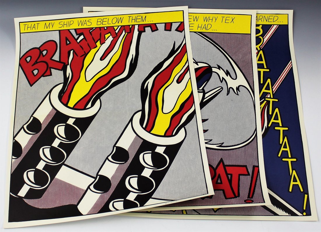 Roy Lichtenstein, As I Opened Fire (1 of 5)
