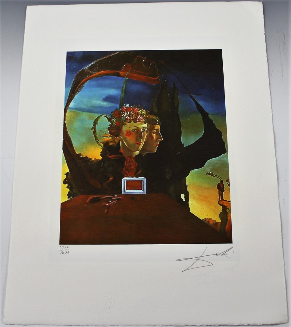 Salvador Dali Signed Lithograph (1 of 3)